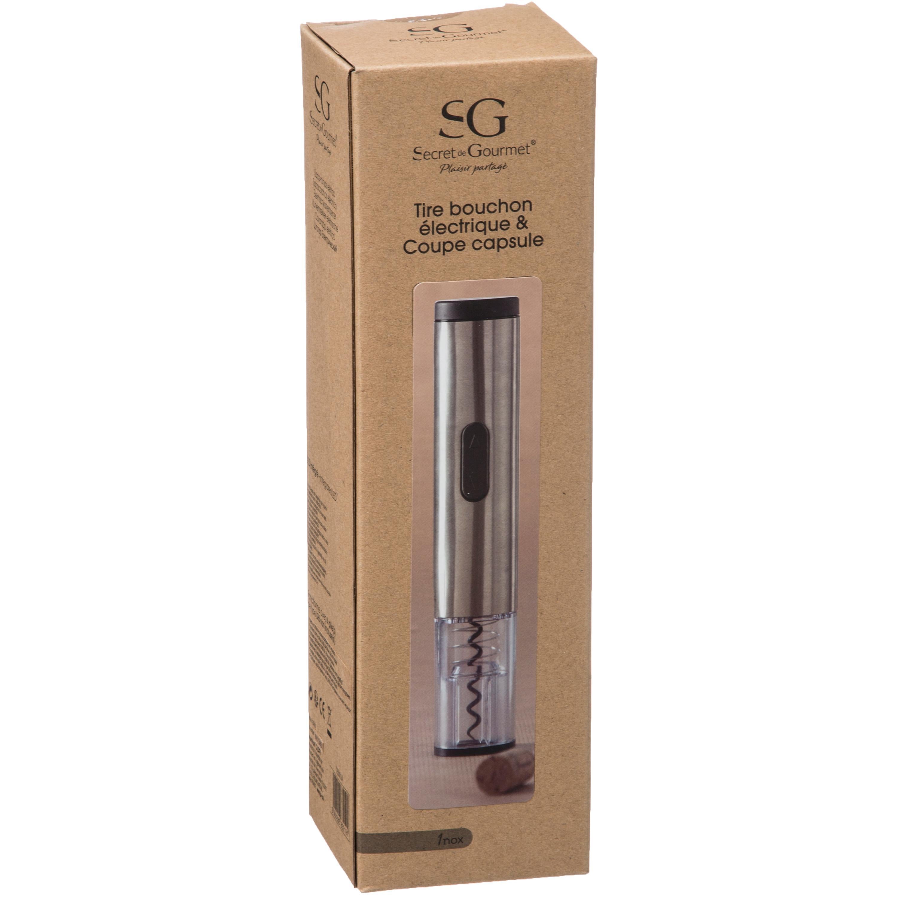 Tacam, desfacator electric de vin inox - Secret de Gourmet