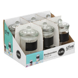 Borcan sticla cu ardezie 0,35 l disp - Five