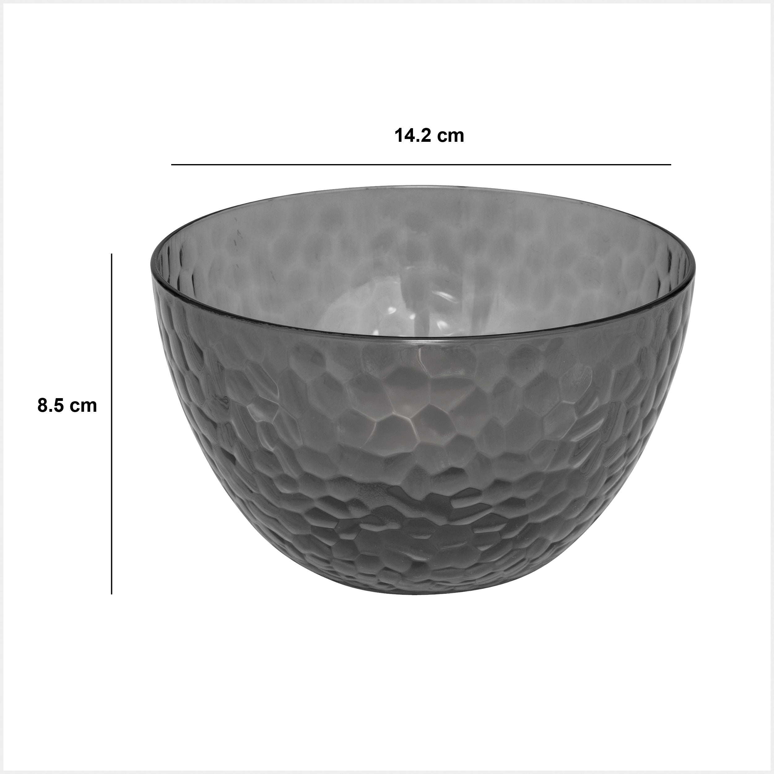Bol salata carbune 14 cm estiva - Five