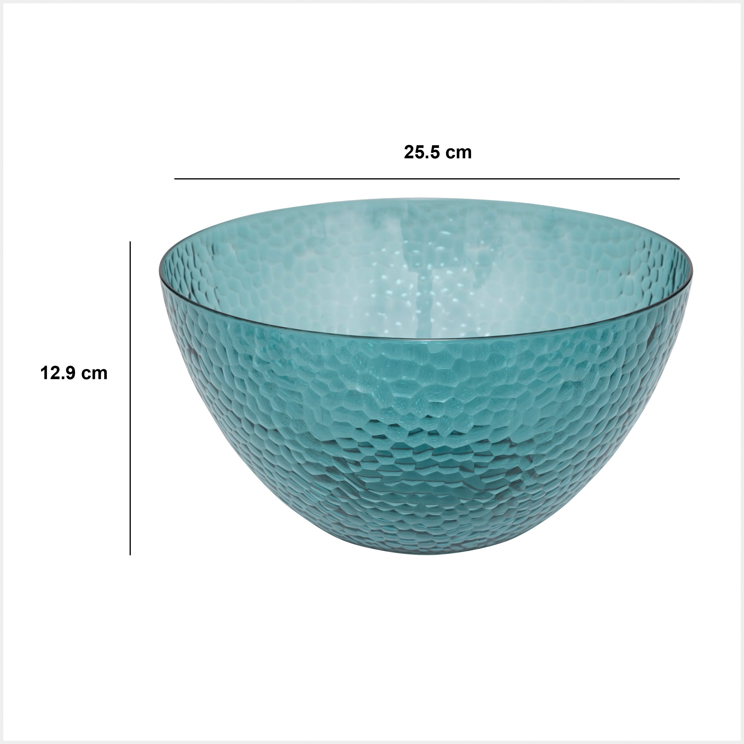 Bol salata petrol 25,5 cm estiva - Five