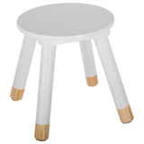 Taburet dulce alb - Atmosphera For Kids