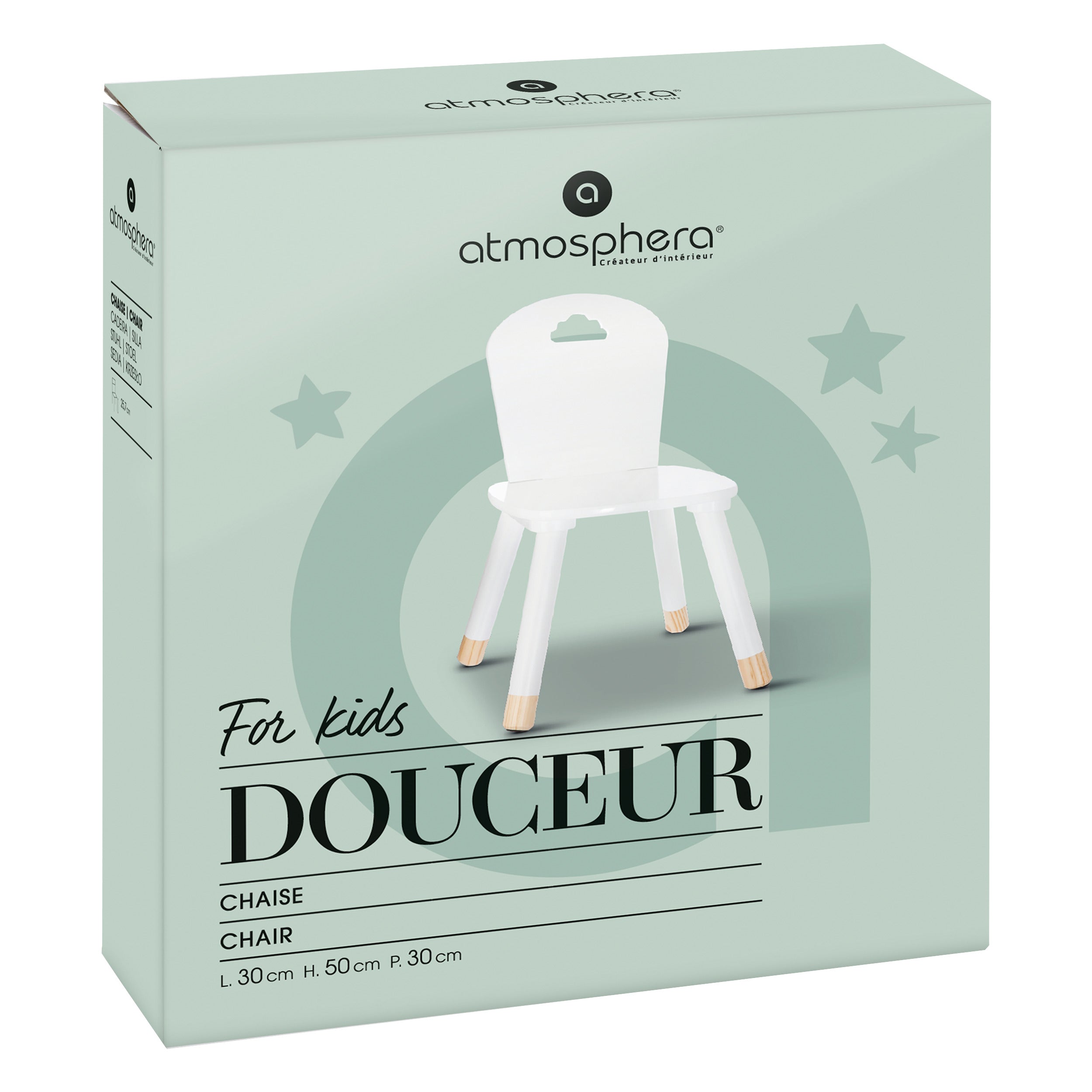 Scaun dulce alb - Atmosphera For Kids