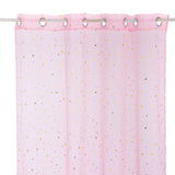 Decoratiune copii, voal cu imprimare folie stea - Atmosphera For Kids