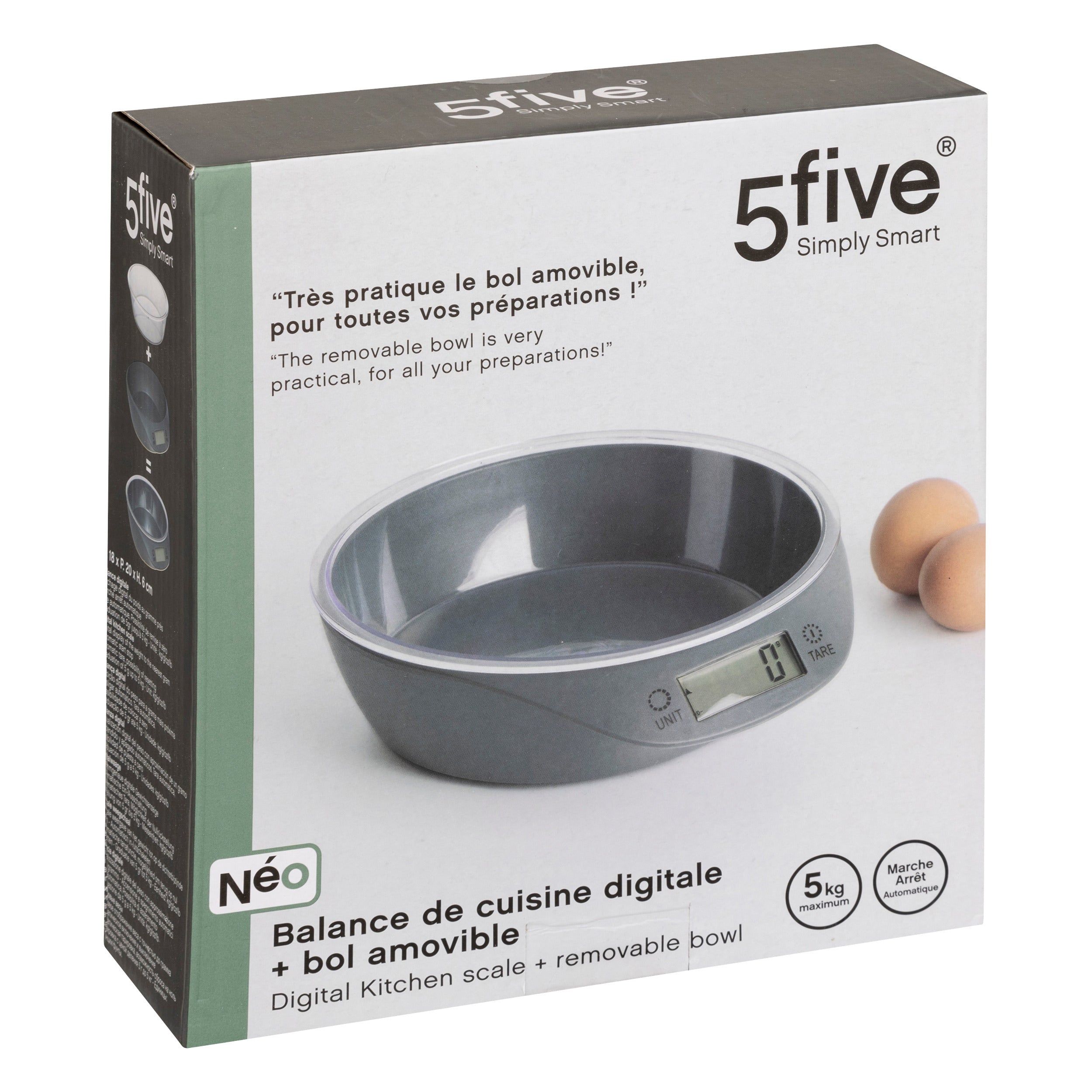 Cantar bucatarie neo 2 cu bol - Five