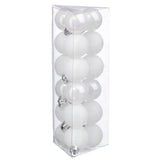 Set 18 globuri, D 3 cm, albe | Atmosphera