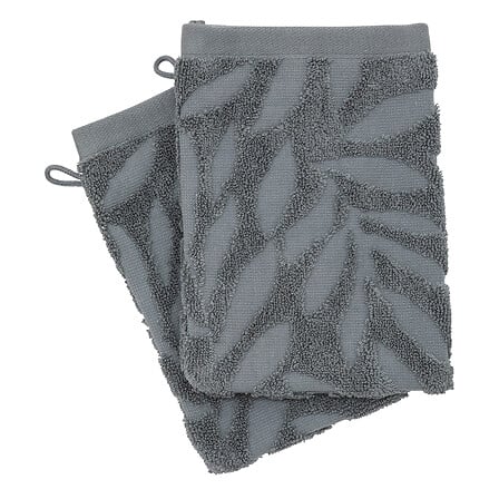 Manusa baie set 2 buc,gri inchis,15x21-Atmosphera