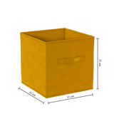 Cutie depozitare 31x31 mustar er - Five