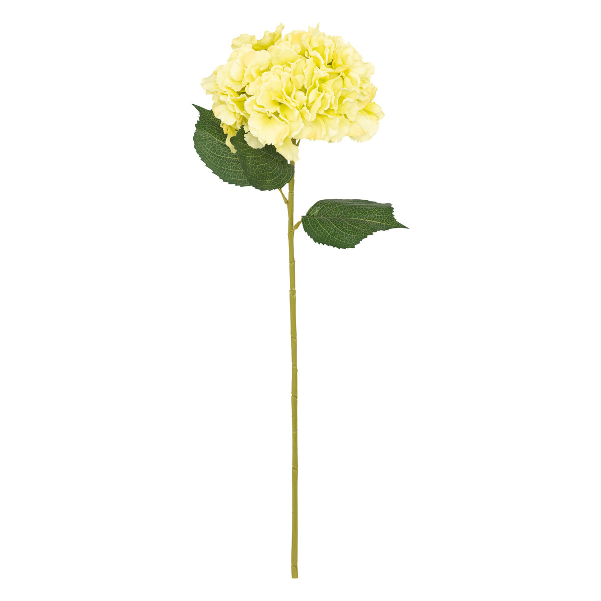 Floare decorativa, tija hortensie verde H83 cm - Atmosphera