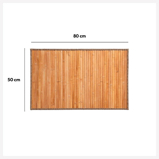 Covor natural bambus 50 x 80 cm - Five