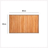 Covor natural bambus 50 x 80 cm - Five