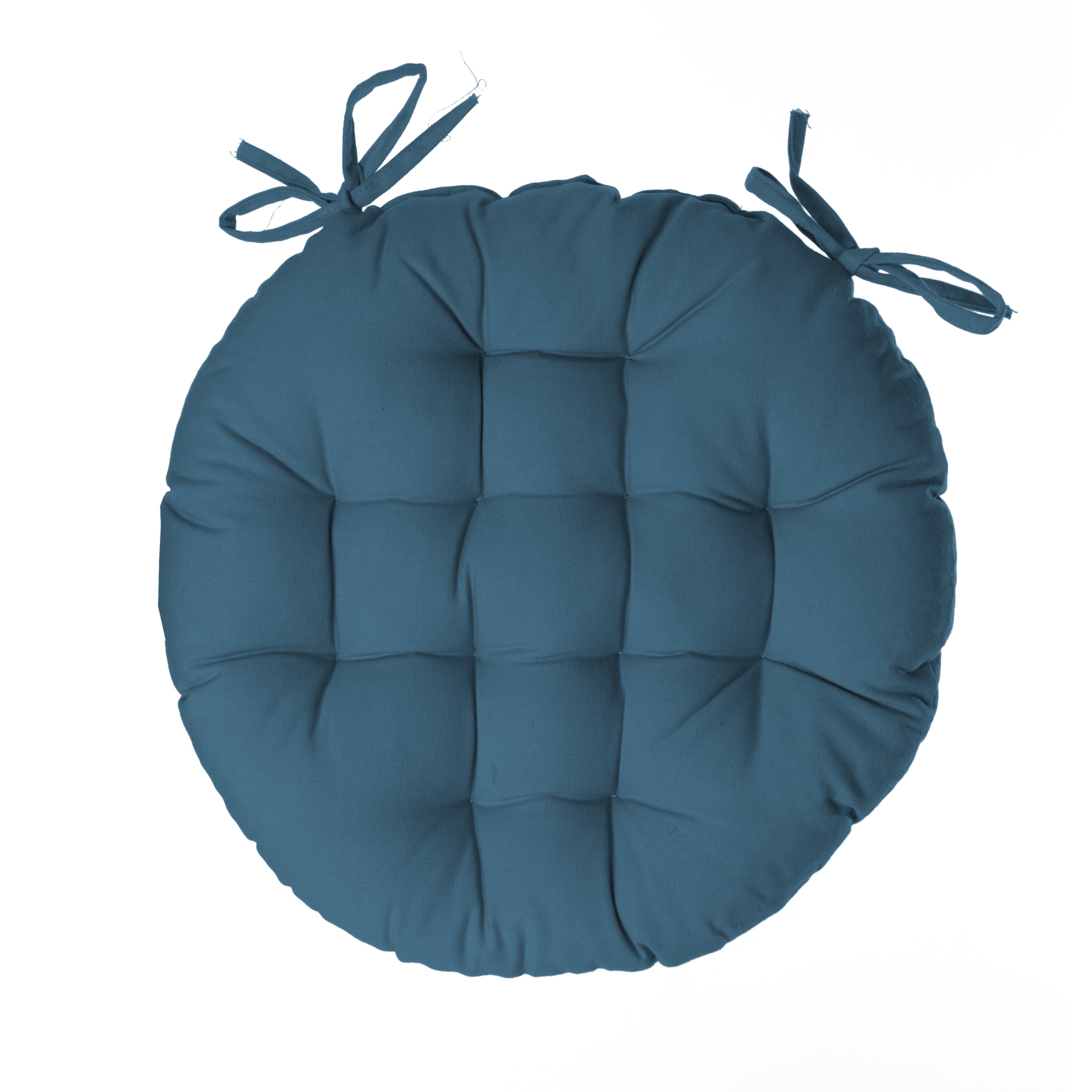 Perna scaun rotunda albastra D38 cm - Atmosphera