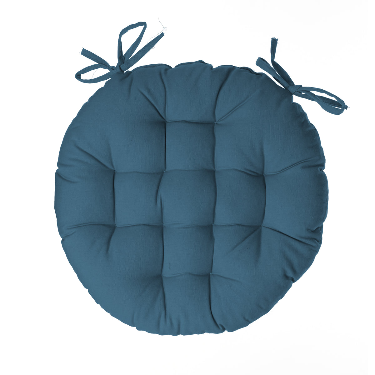 Perna scaun rotunda albastra D38 cm - Atmosphera
