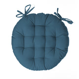 Perna scaun rotunda albastra D38 cm - Atmosphera