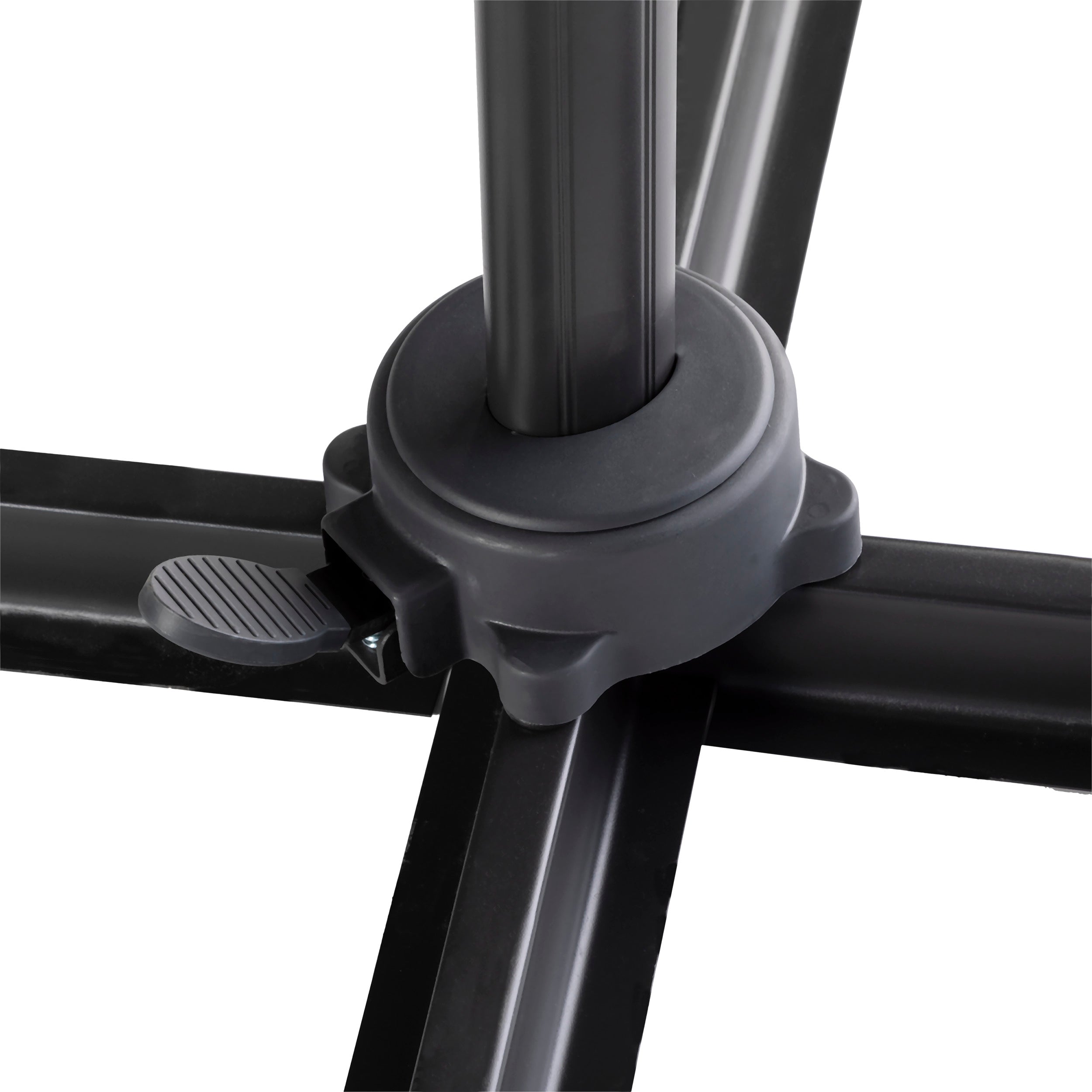 Umbrela de soare cantilever Cayo 3x3 din ardezie - Hesperide