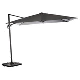 Umbrela de soare cantilever Cayo 3x3 din ardezie - Hesperide