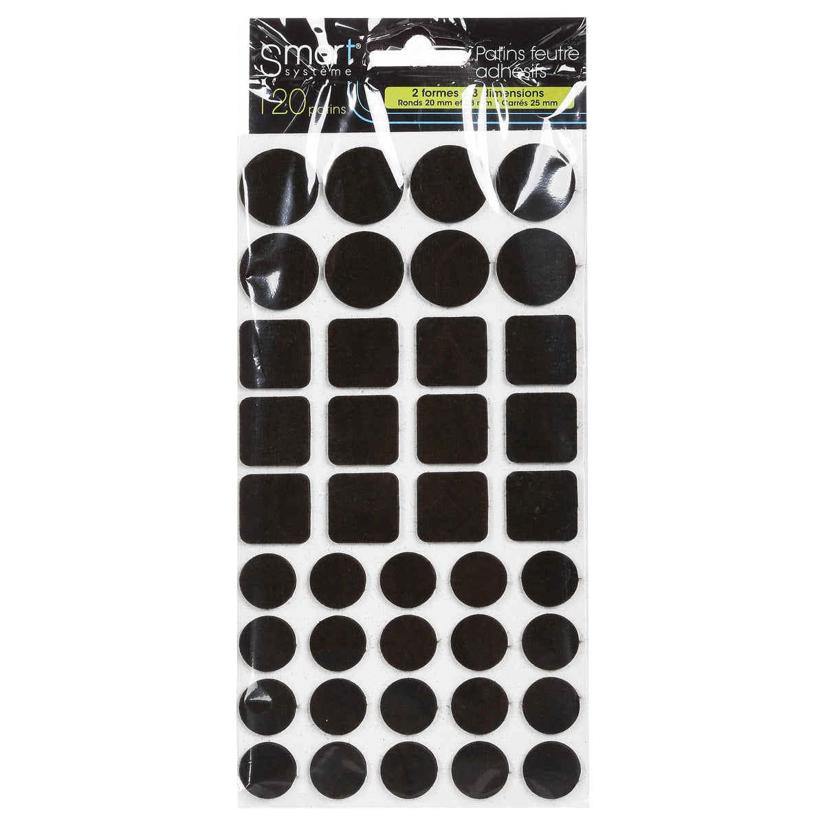 Piciorus fetru set 120 buc - Five