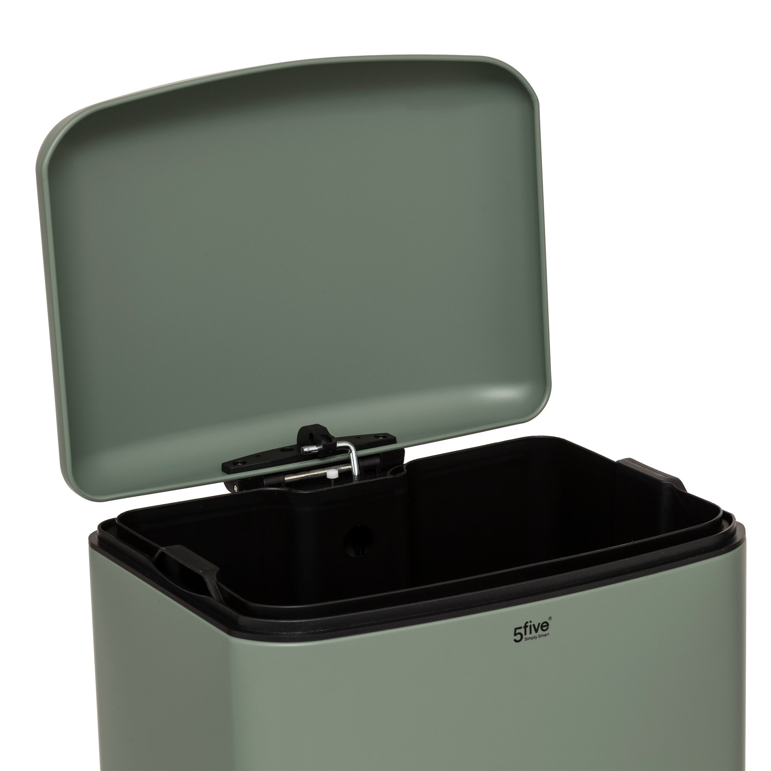 Cos gunoi metal 30 l verde ariane - Five