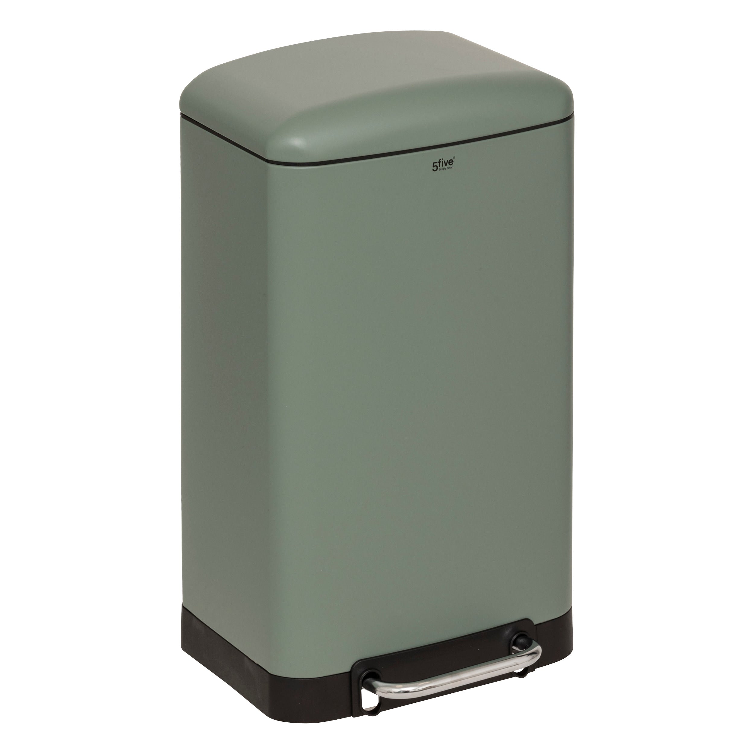 Cos gunoi metal 30 l verde ariane - Five