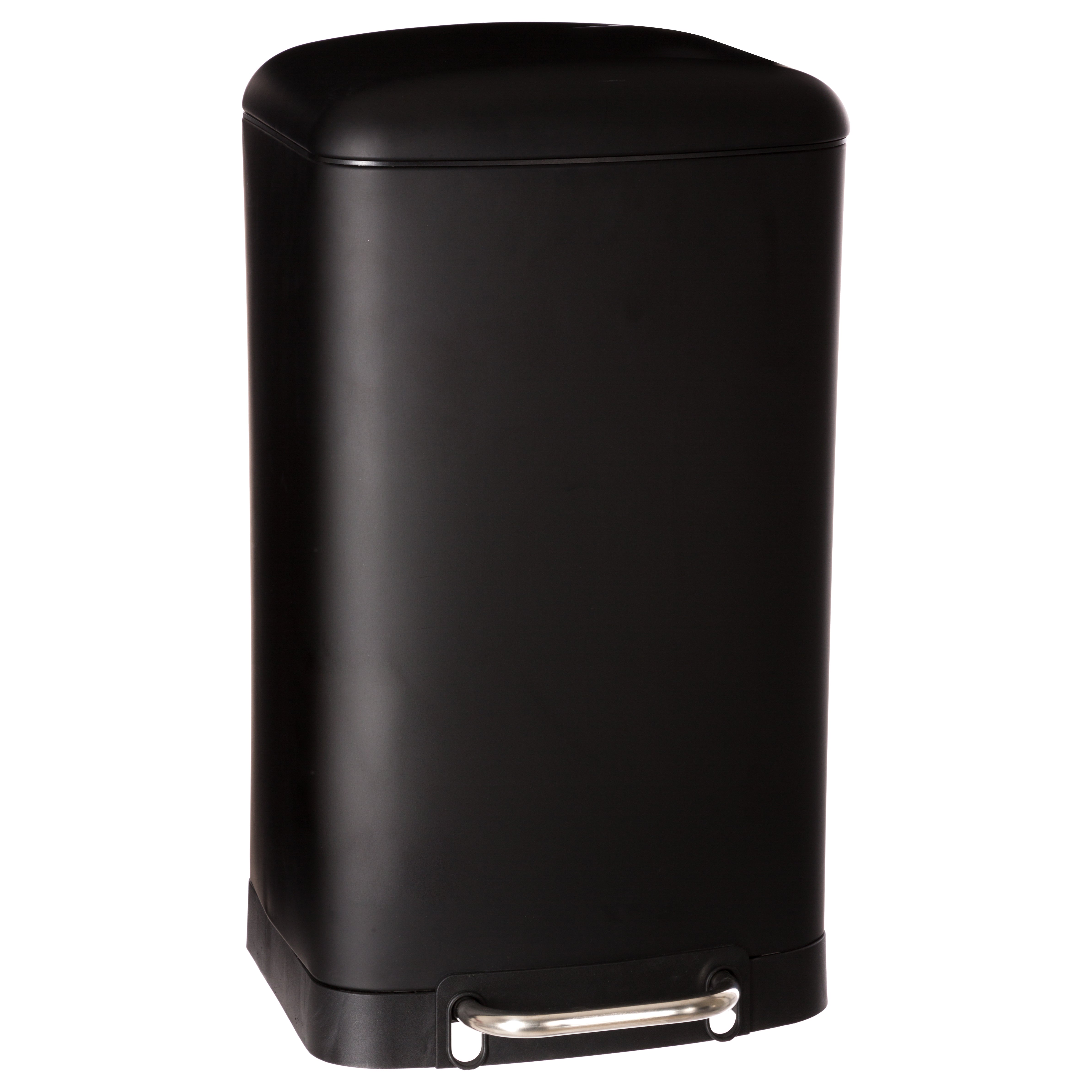 Cos gunoi metal 30 l ariane negru - Five