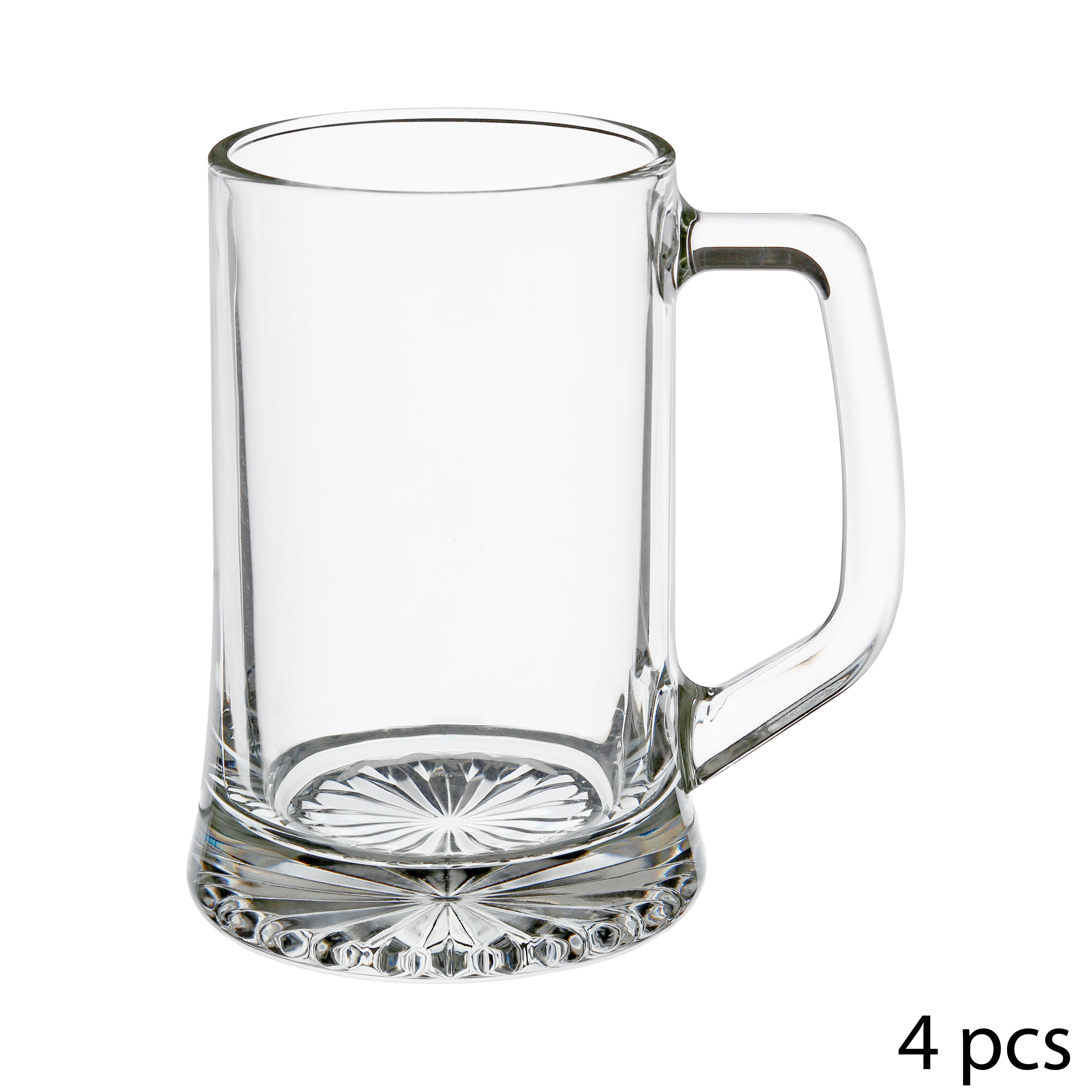 Set pahare bere set 4 cu maner 32 cl - Secret de Gourmet