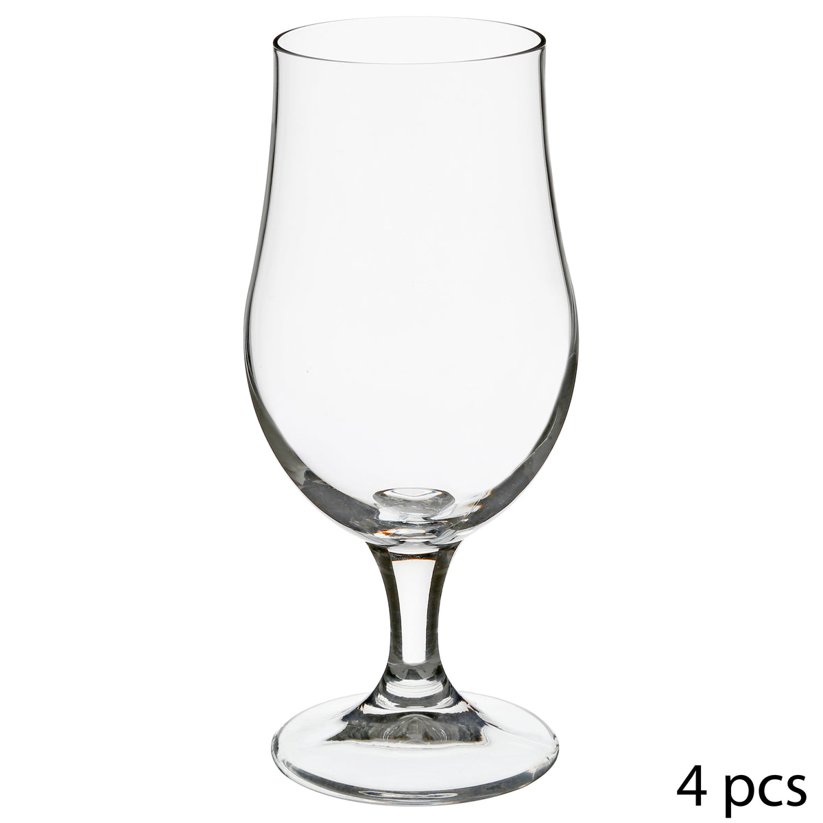 Set pahare bere set 4 cu picior 37 cl - Secret de Gourmet