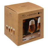 Set pahare bere set 4 cu picior 37 cl - Secret de Gourmet