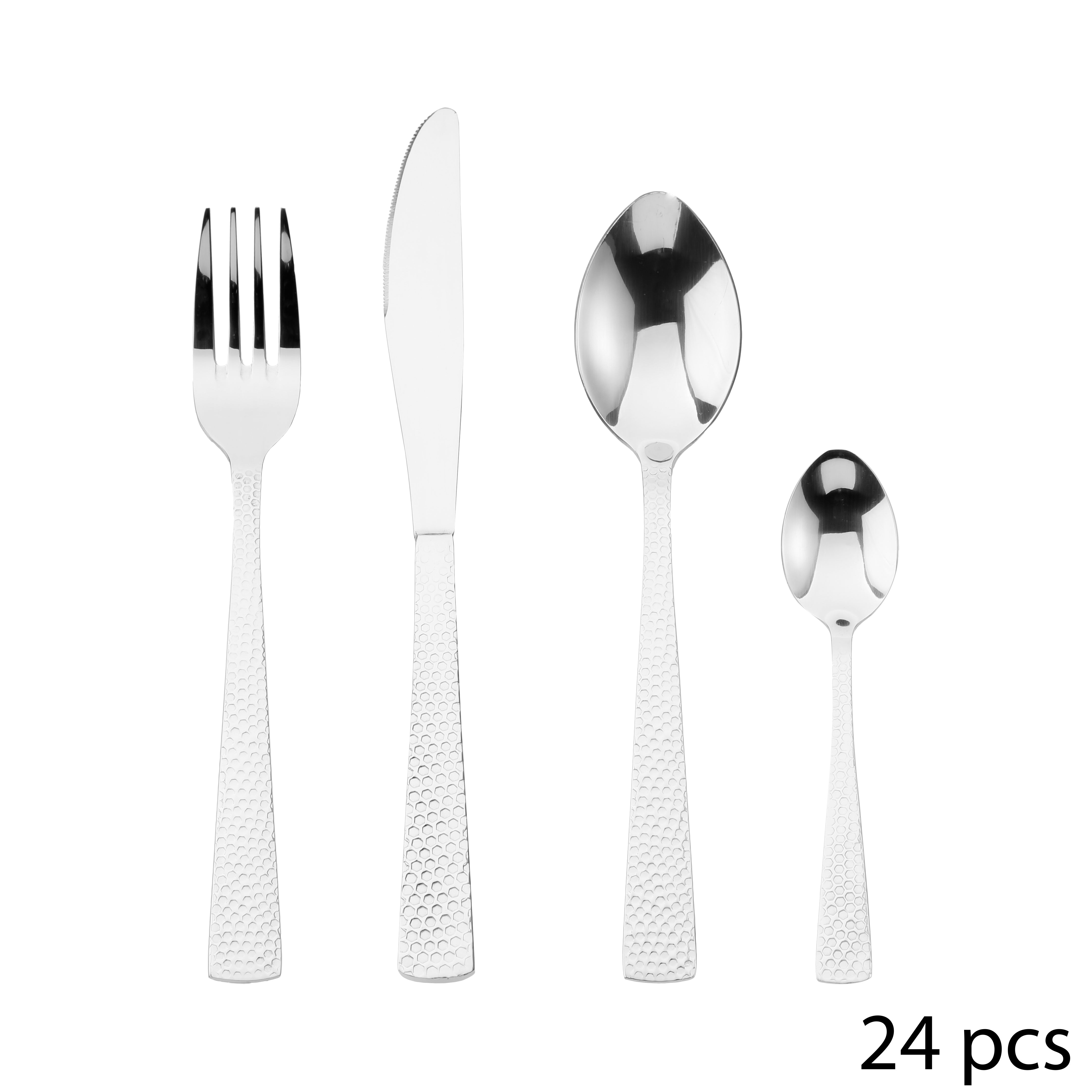 Set tacamuri inox 24 piese d oro - Secret de Gourmet