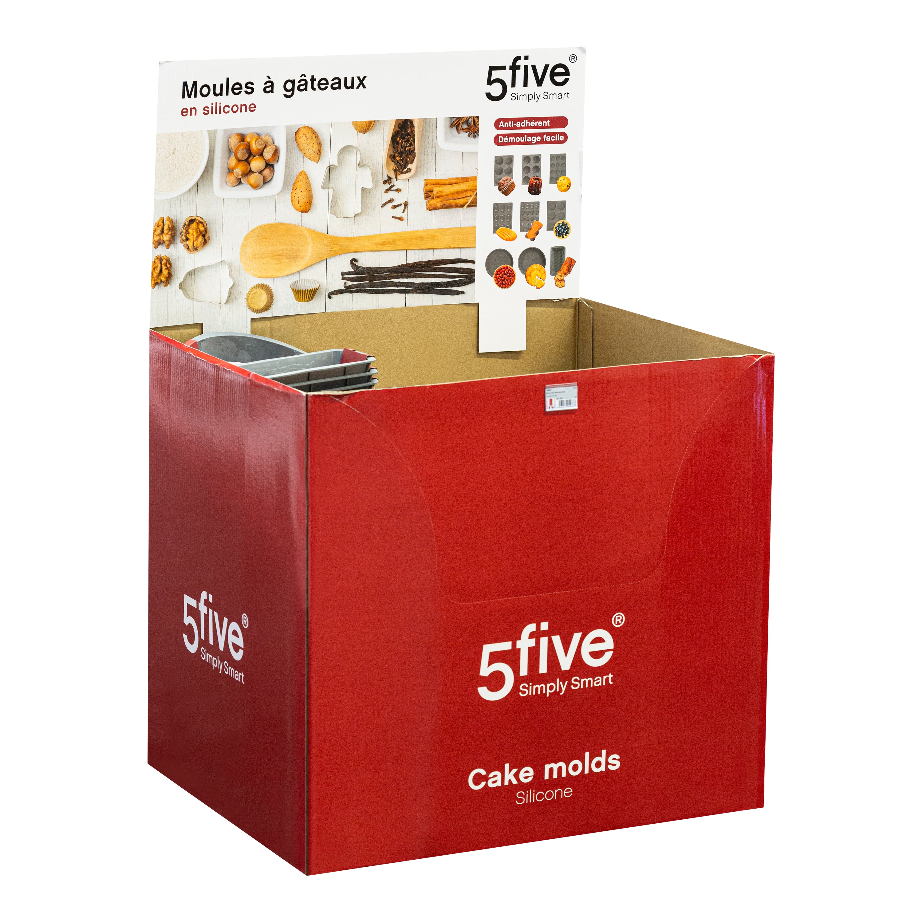 Forme silicon cutie medie - Five