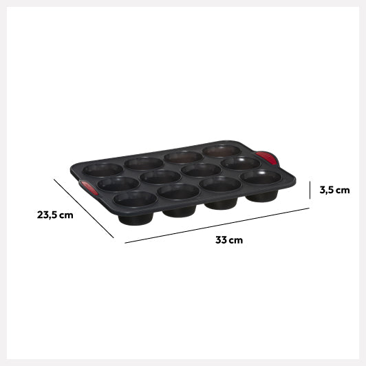 Forma silic muffins 12 silitop - Five