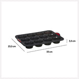 Forma silic muffins 12 silitop - Five
