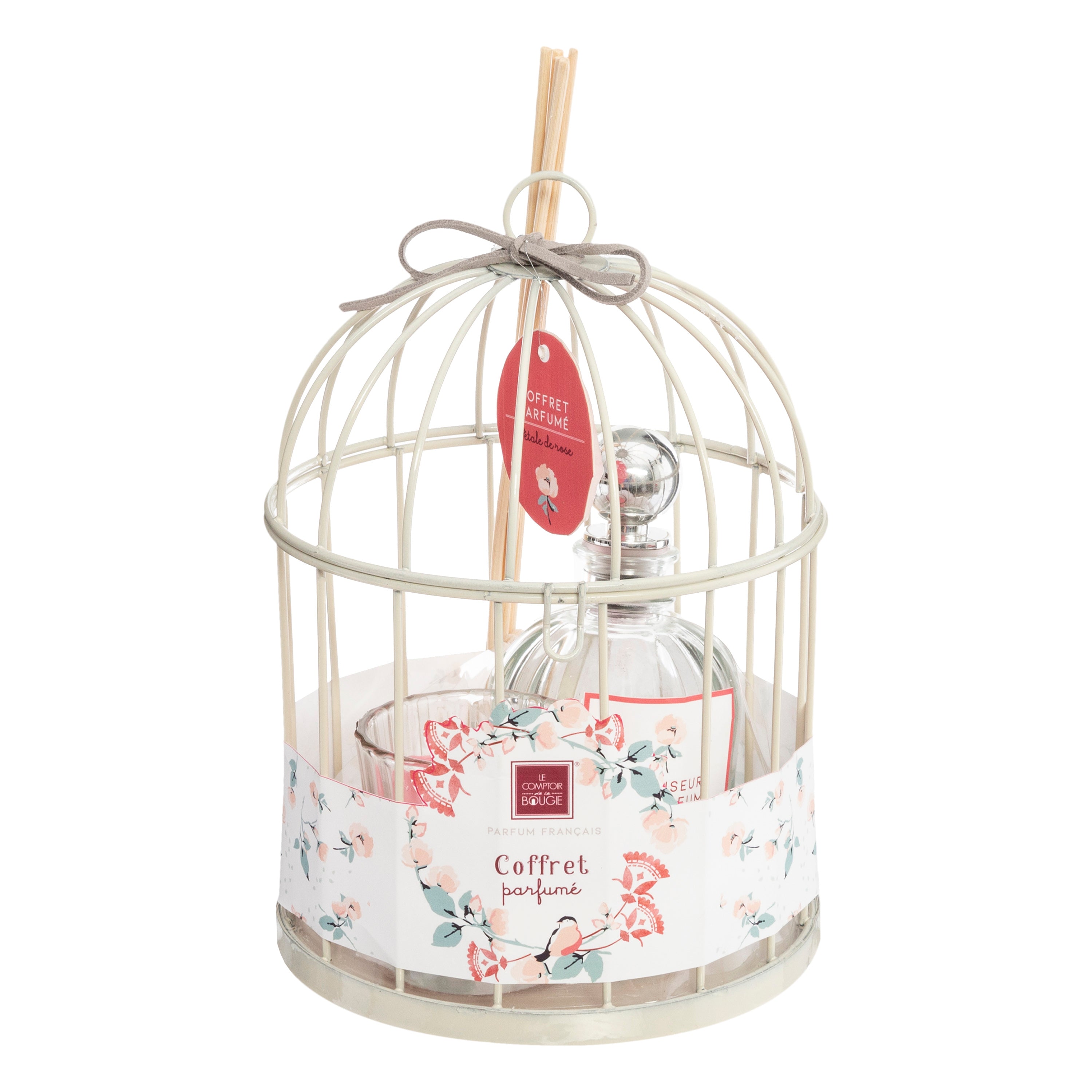 Cutie cadou "Poesie" - Colivie D. 14 cm - Atmosphera