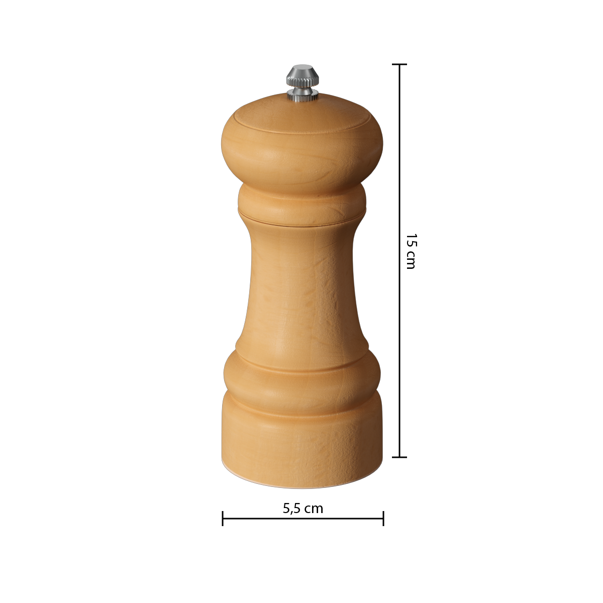 Moara lemn 14,5 cm bistrot - Five