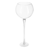 Decor pentru casa, cupa/vaza bila sticla H95 cm - Atmosphera