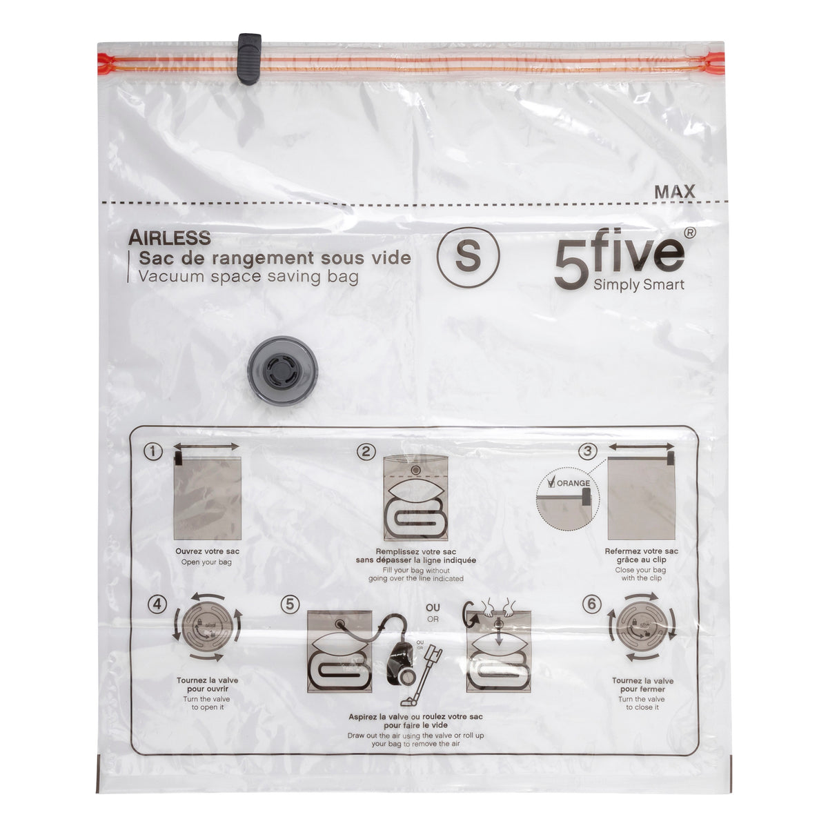 Organizator casa, sac vacuum s Airless - Five