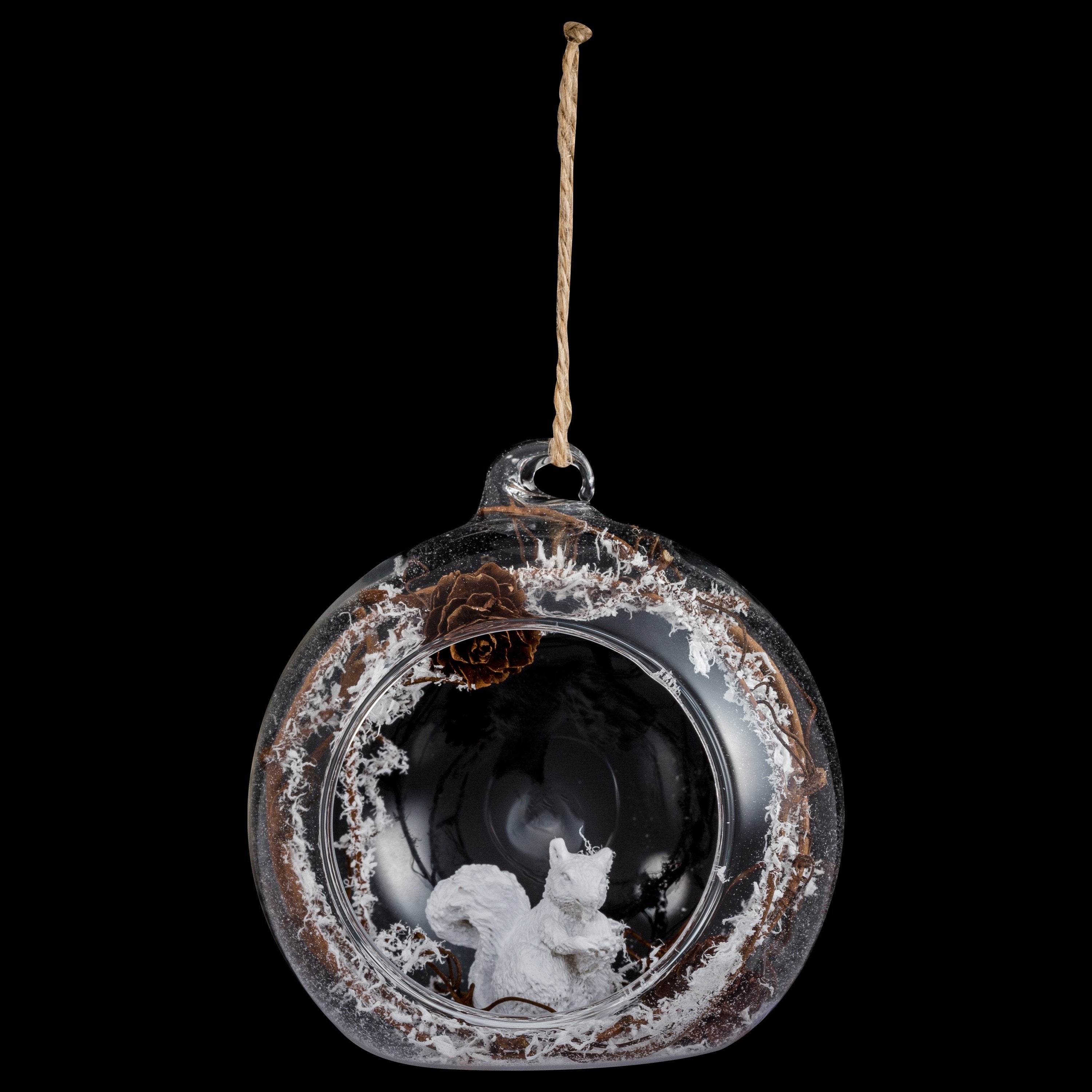 Glob deschis cu veverita, D 8 cm | Atmosphera