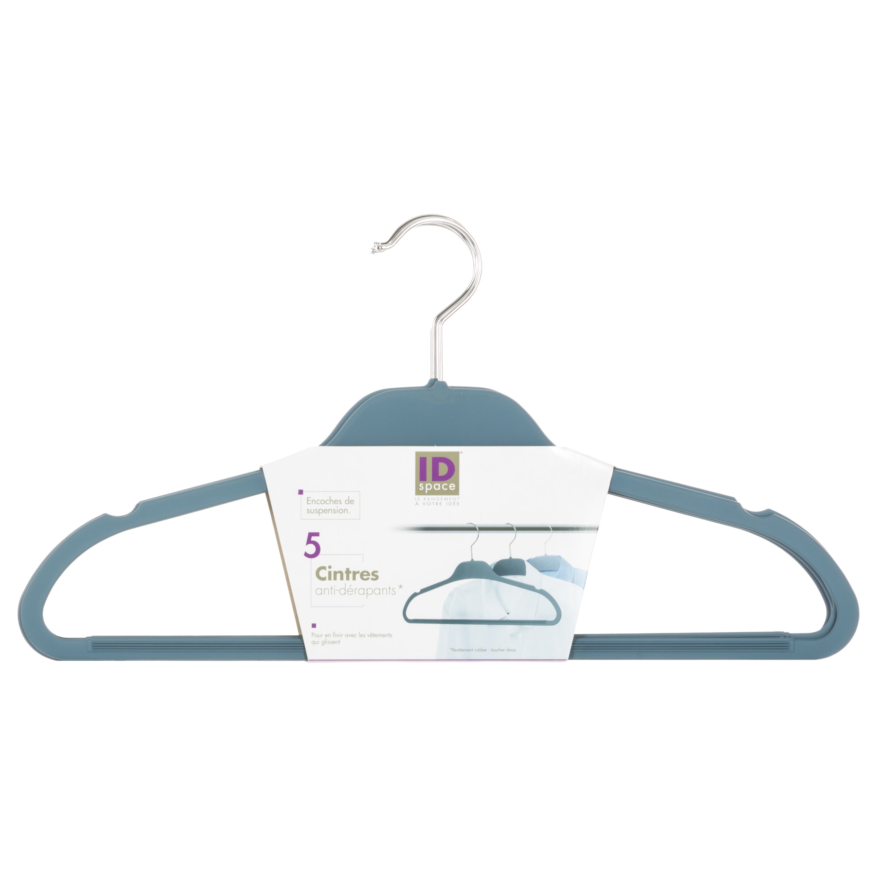 Organizator casa, cuier plastic set 5 hang up asortat - Five
