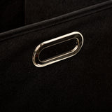 Cutie depozitare 31 x 31 cm negru simplu - Five