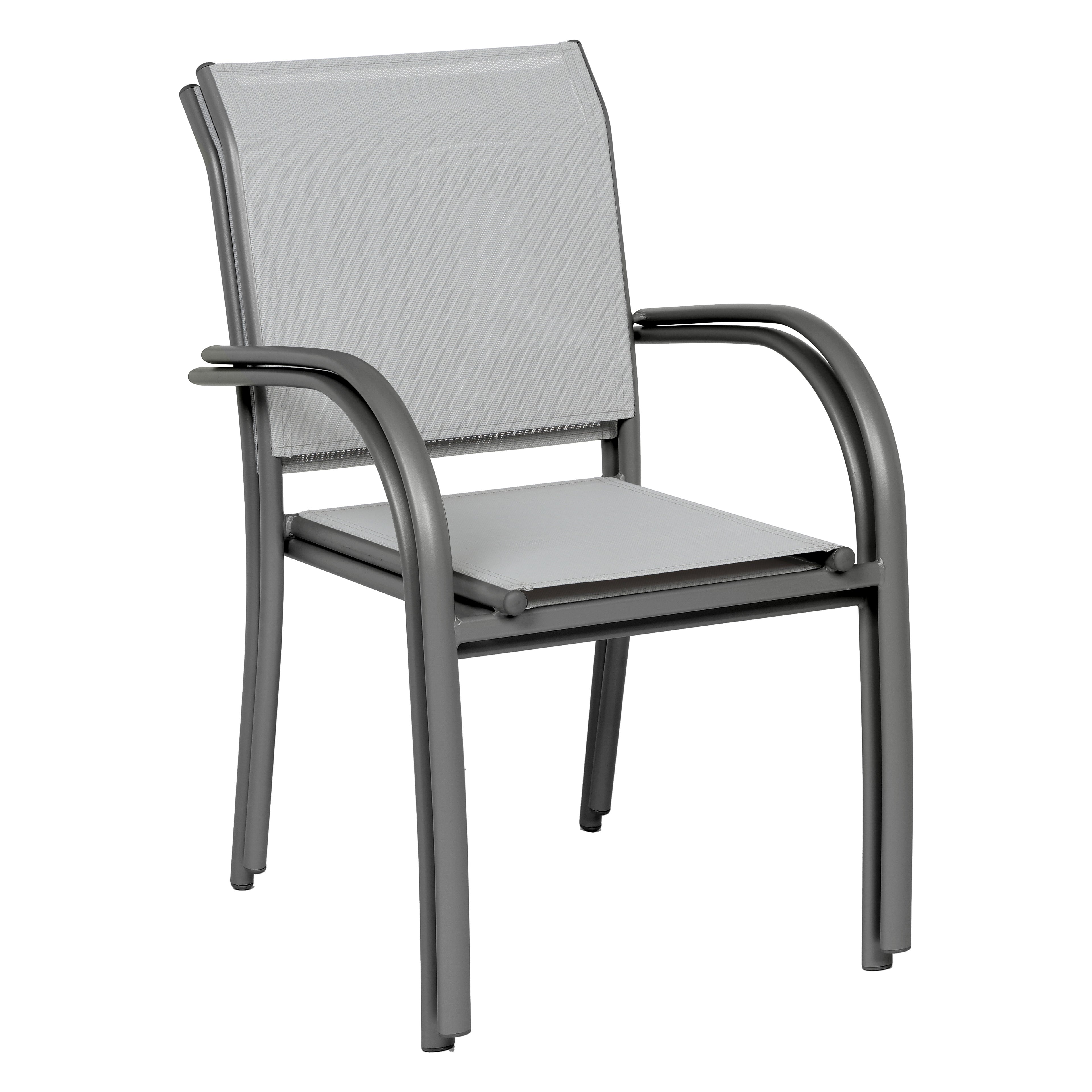 Scaun de gradina Piazza Galet & Graphite - Hesperide