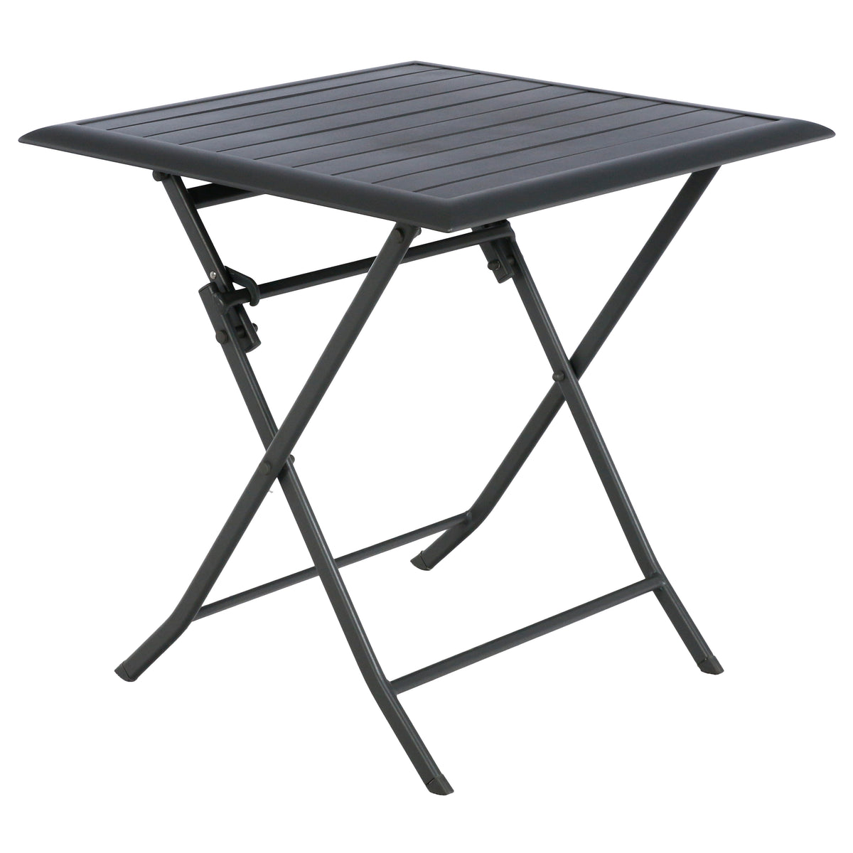 Masa de gradina pliabila patrata Azua Graphite - Hesperide