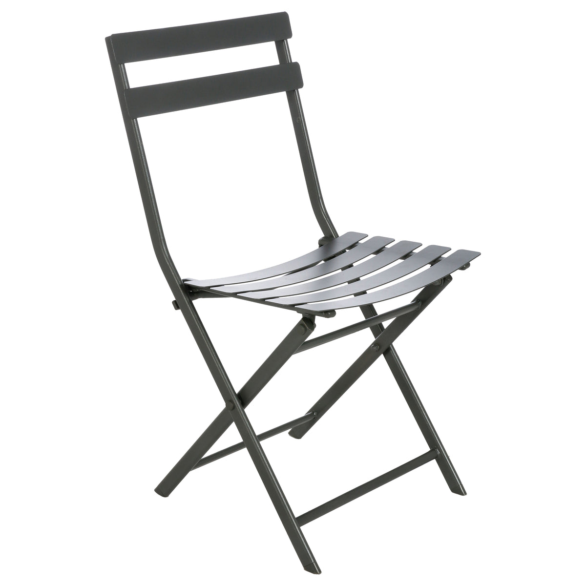 Scaun de gradina pliabil Greensboro Graphite - Hesperide