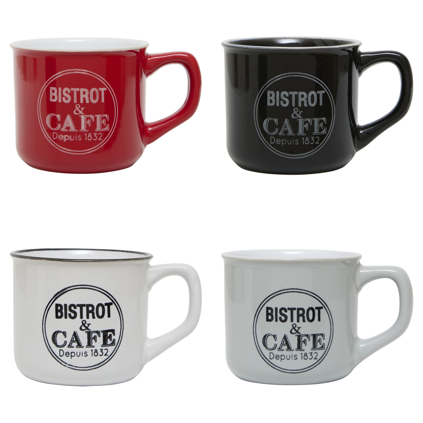 Set cani mica email bistrot3 14 cl - Secret de Gourmet