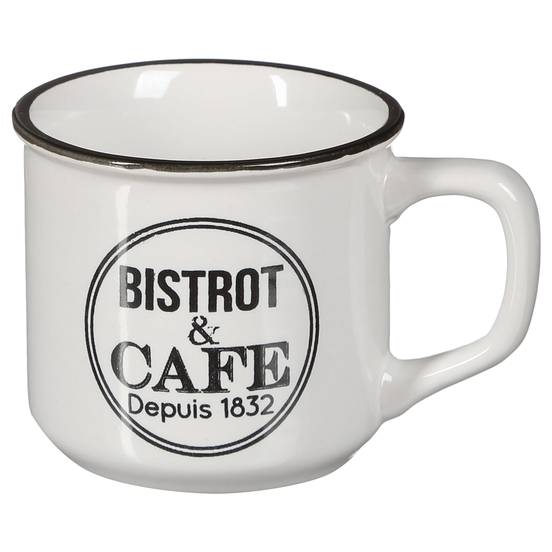 Set cani medie email bistrot3 40 cl - Secret de Gourmet