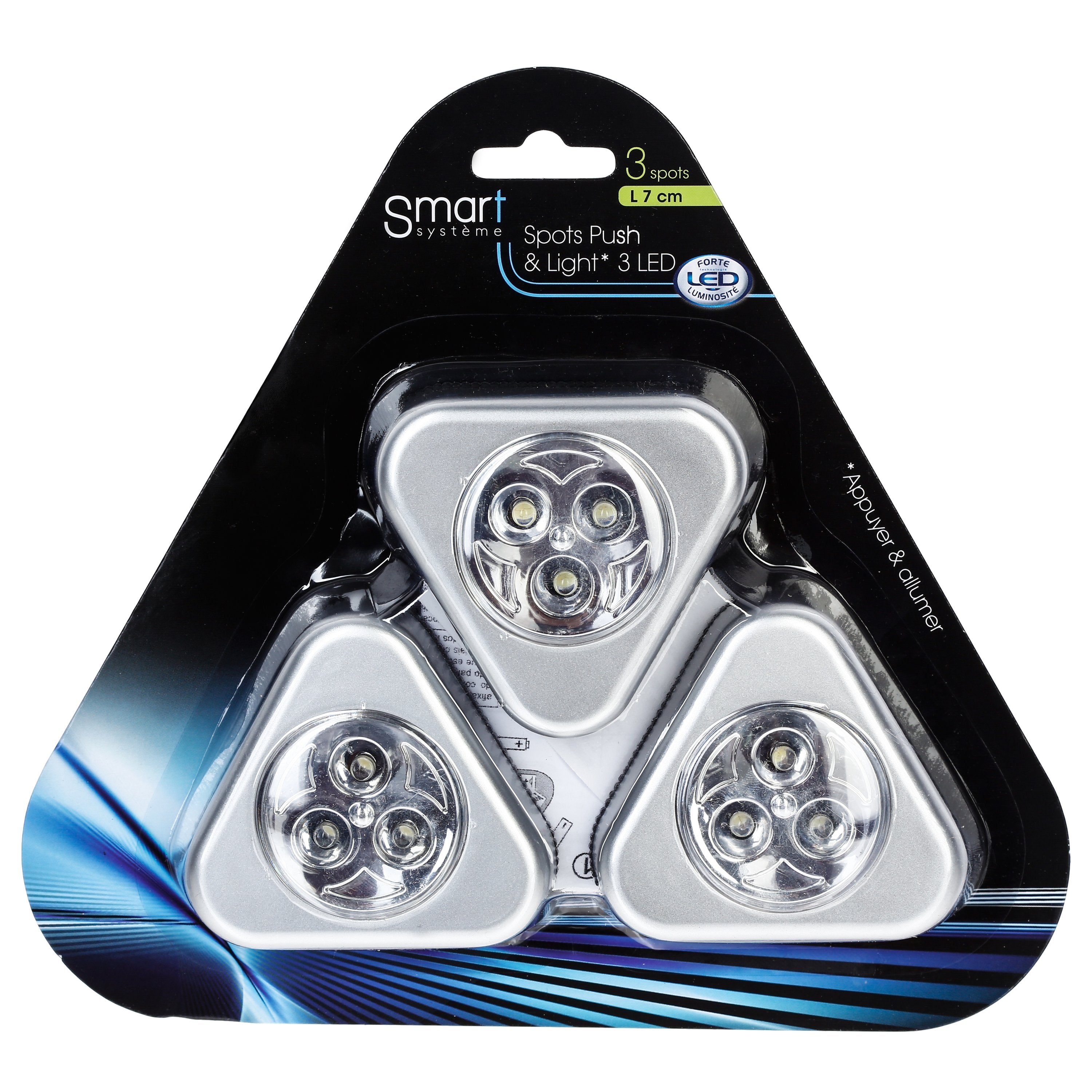 Set 3 spoturi LED manuale