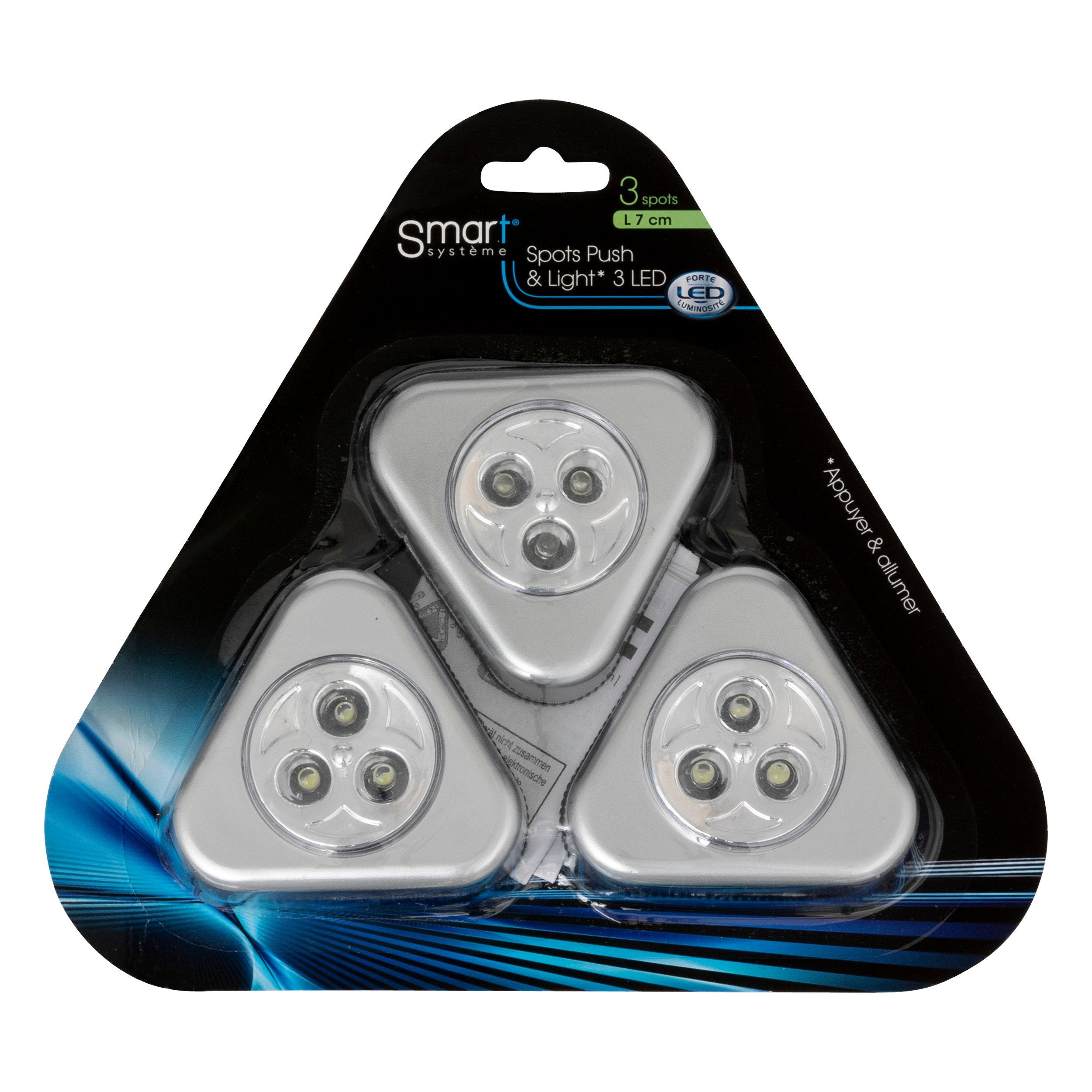 Set 3 spoturi LED manuale