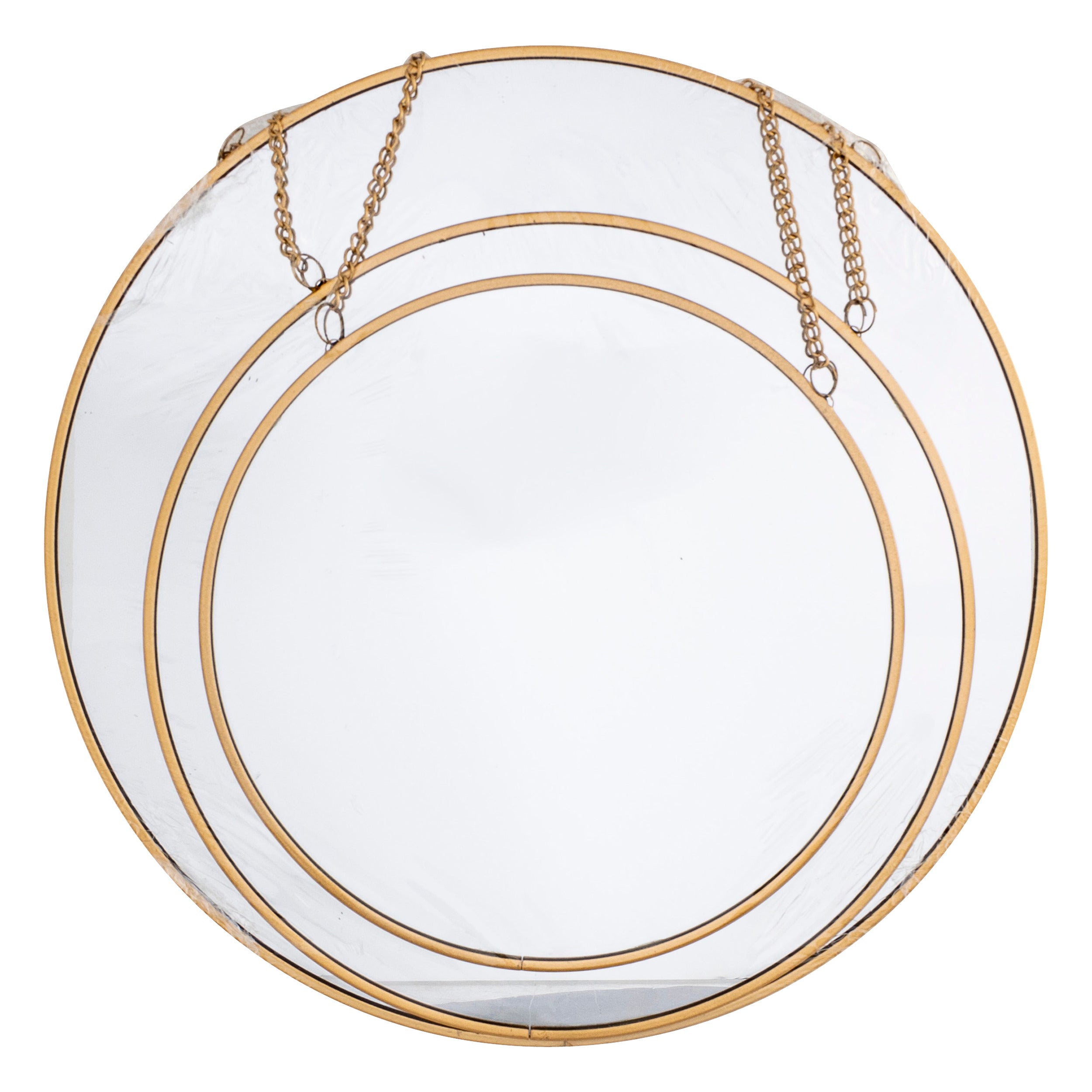 Set 3 oglinda metal rotunda aurie - Atmosphera