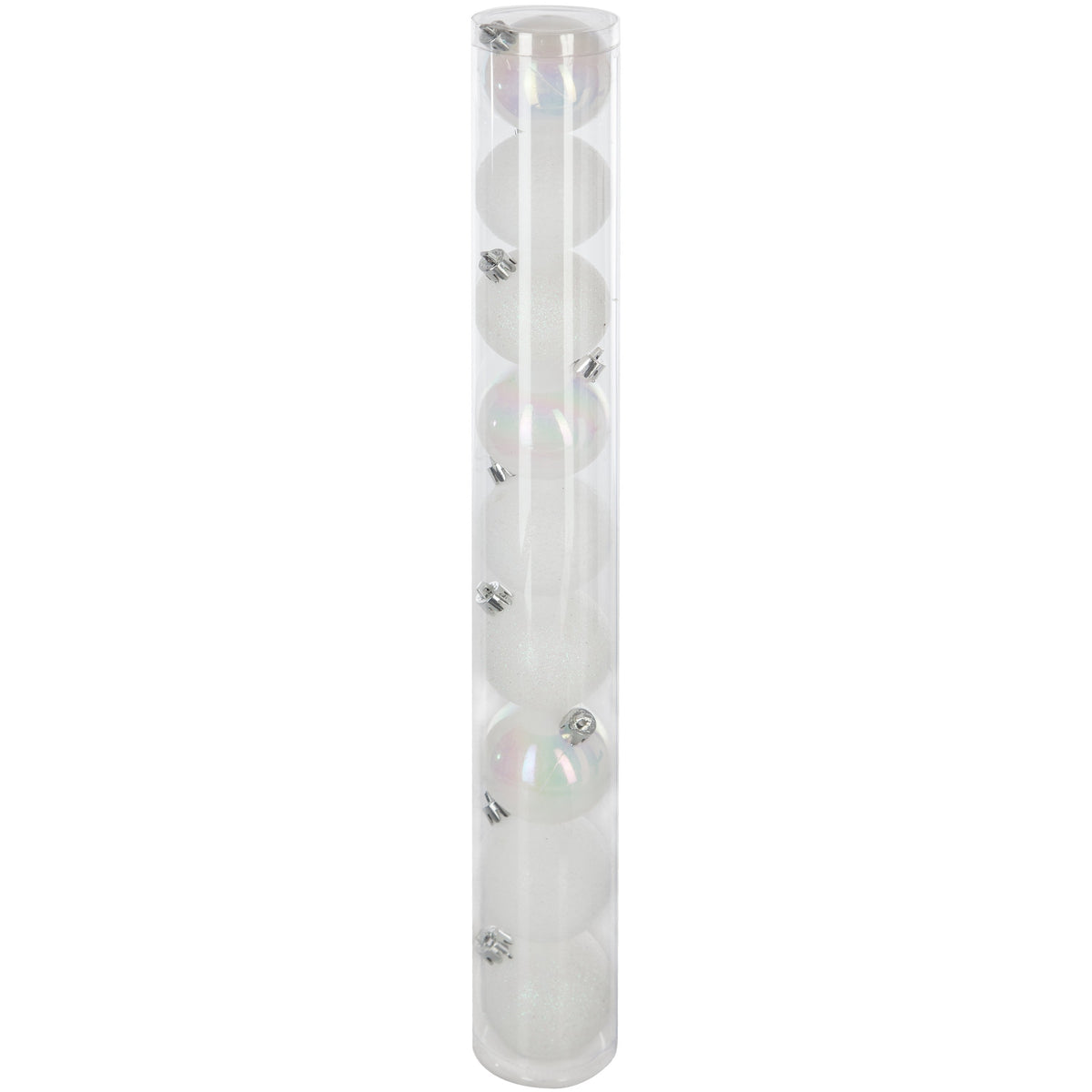 Set 9 globuri, D 6 cm, albe | Atmosphera
