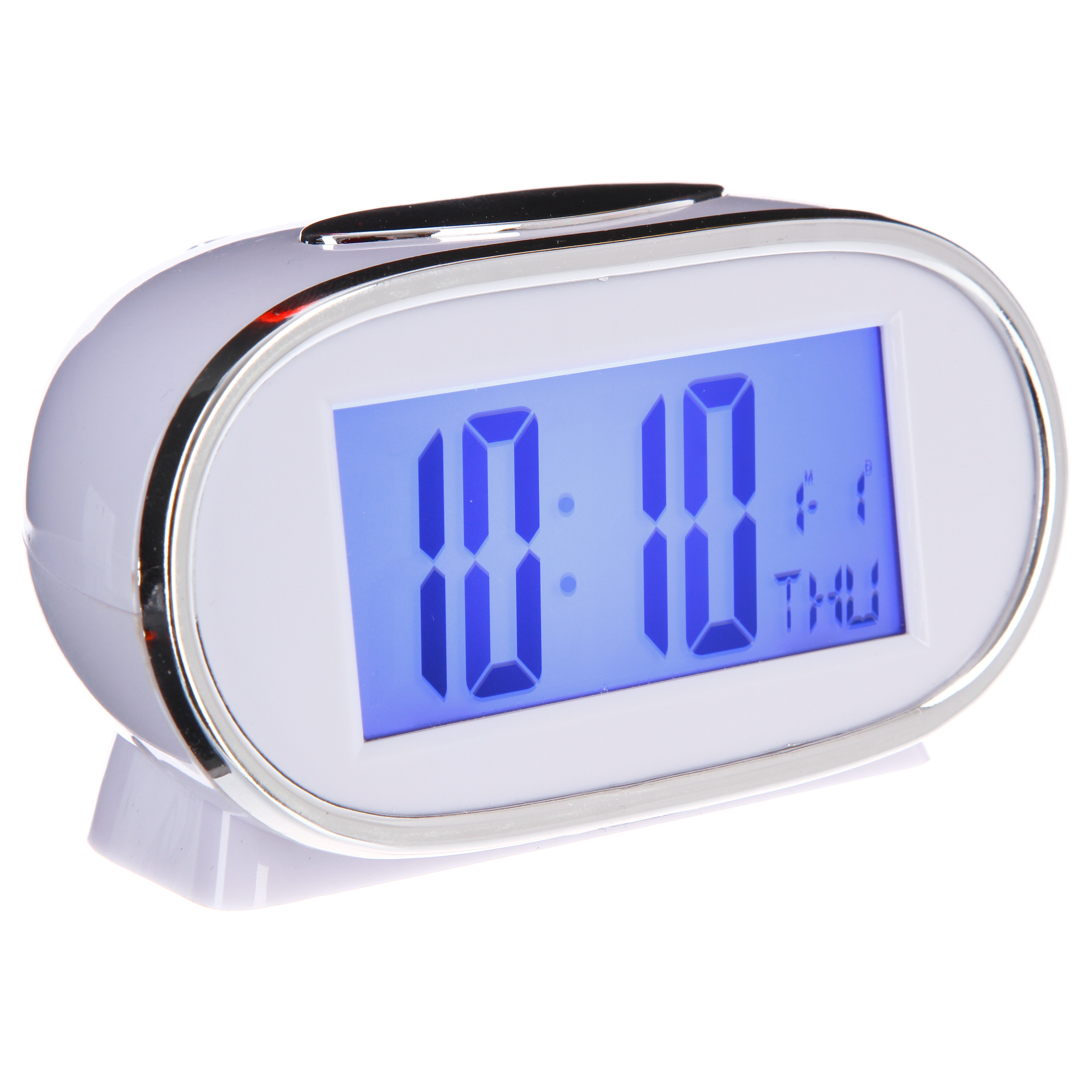 Ceas lcd plastic 11 x 8 cm asortat - Atmosphera