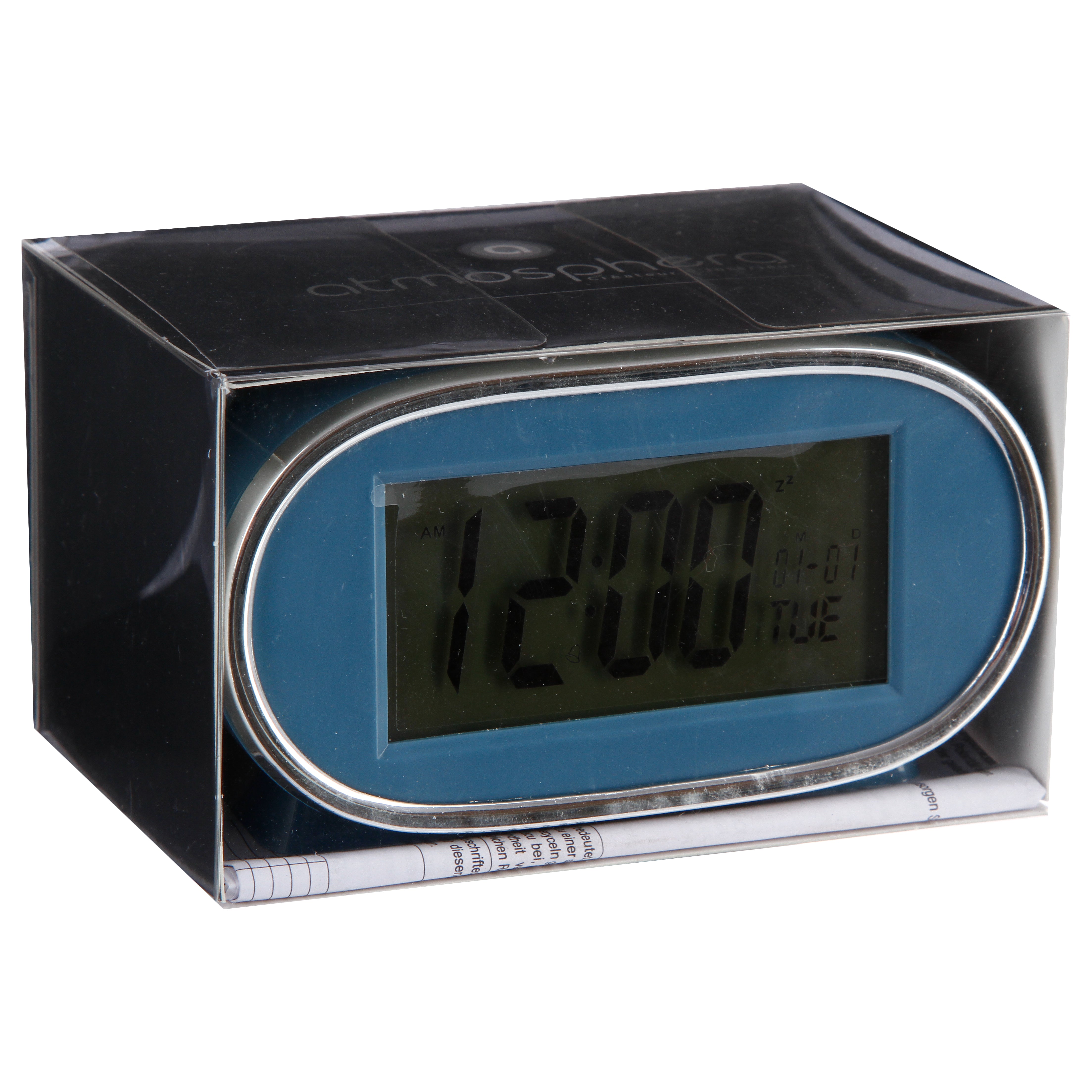 Ceas lcd plastic 11 x 8 cm asortat - Atmosphera