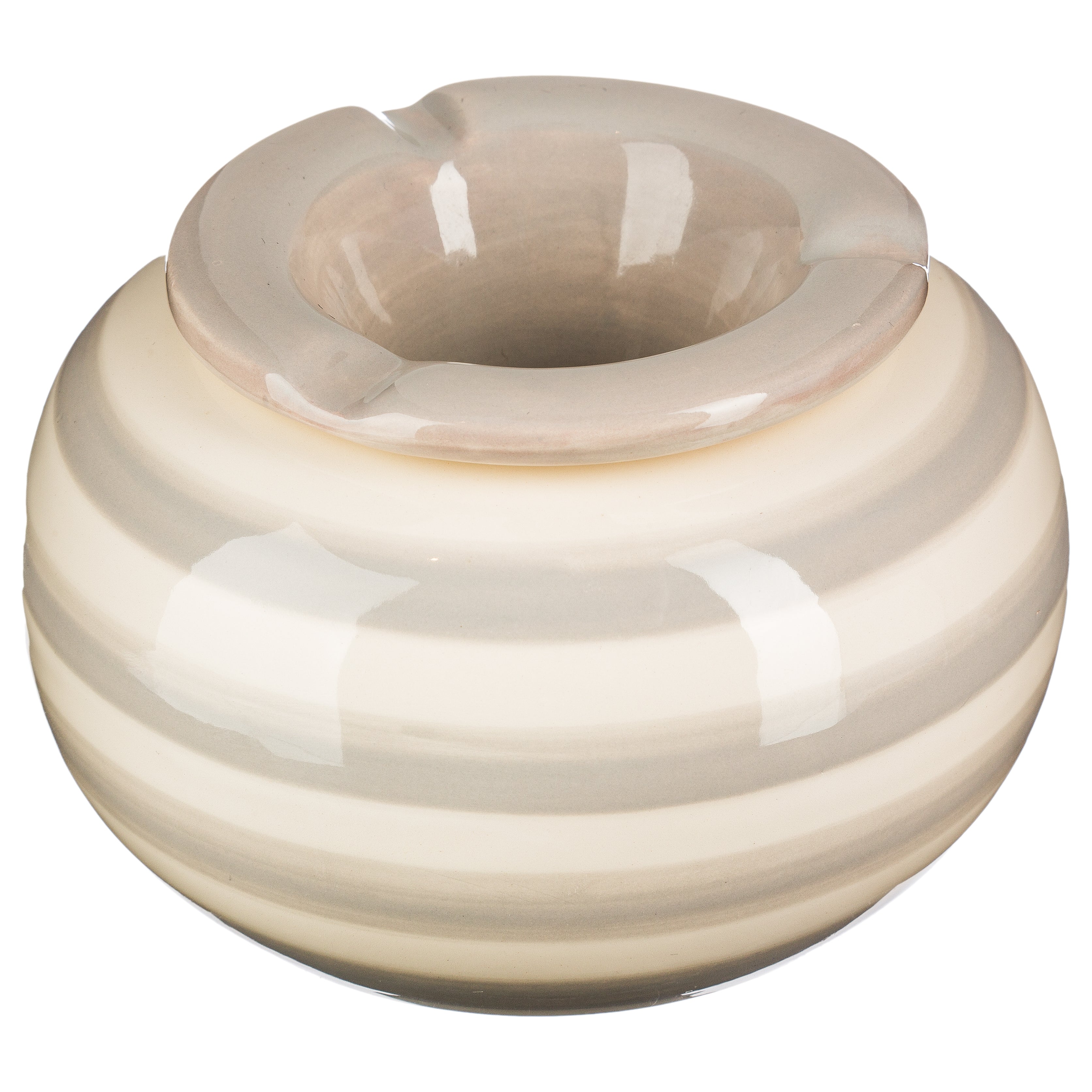 Scrumiera ceramica rayna D12 cm - Atmosphera