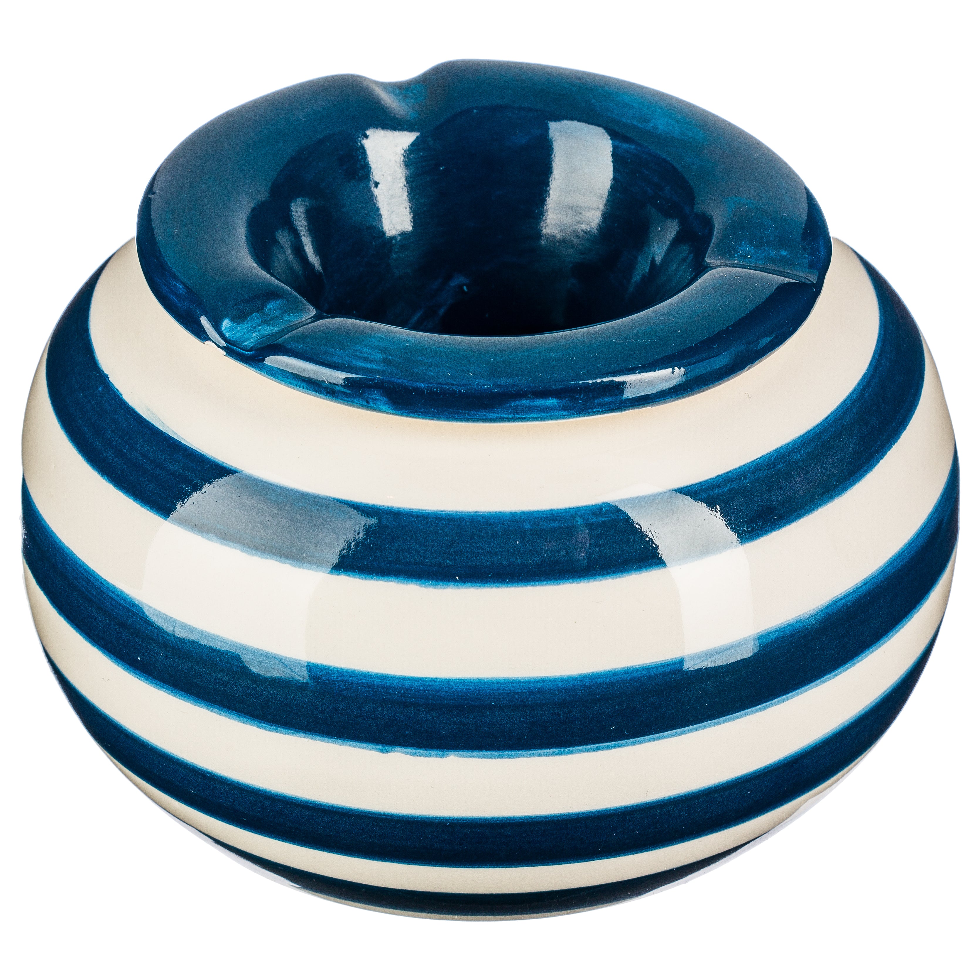 Scrumiera ceramica rayna D12 cm - Atmosphera